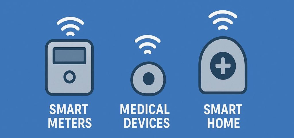 types of cellular IoT infographic