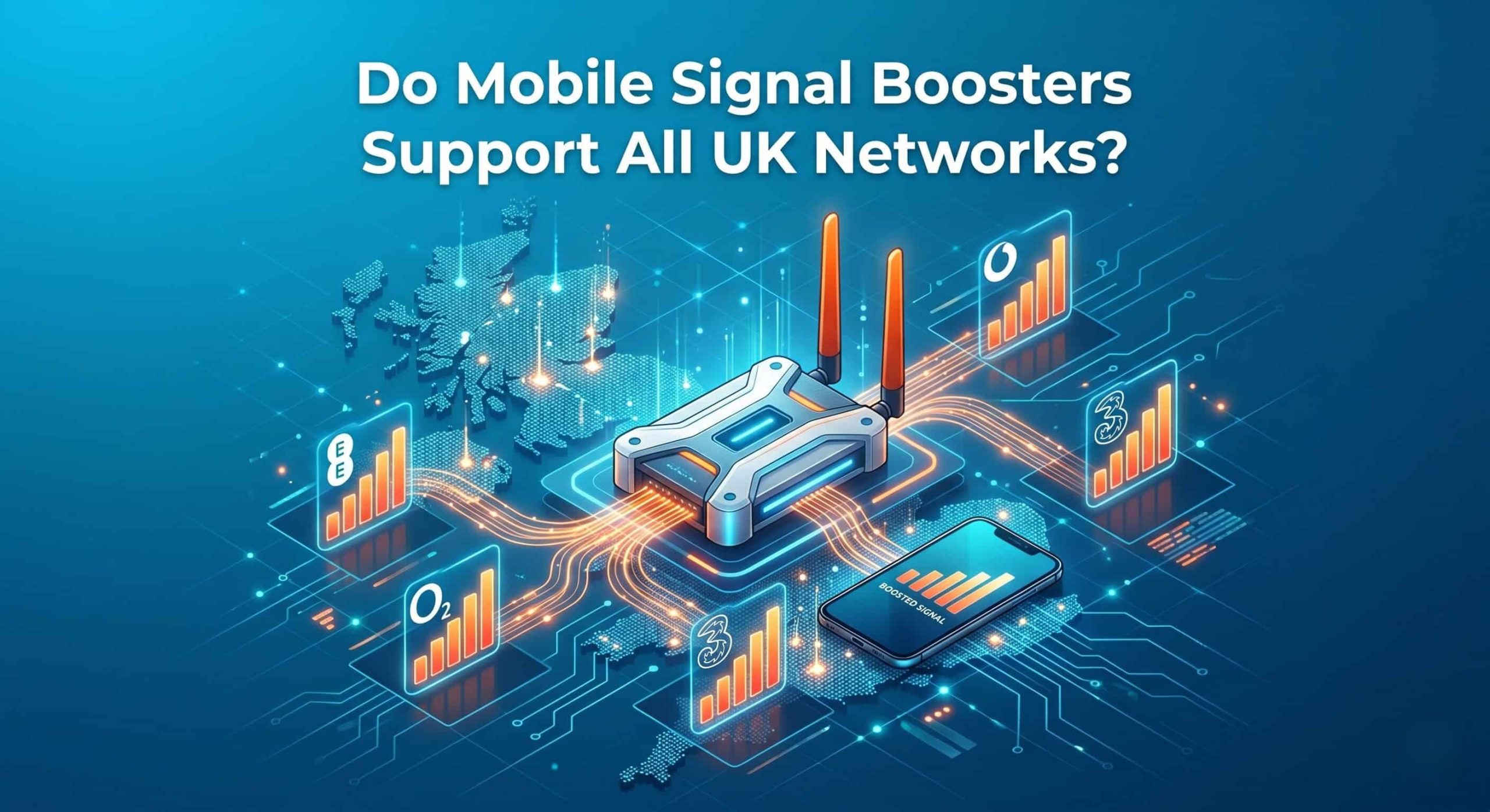 Do Mobile Signal Boosters Support All UK Networks?